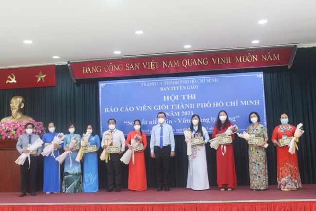 53 thí sinh tham gia hội thi báo cáo viên giỏi TP.HCM năm 2021 (10/11/2021)